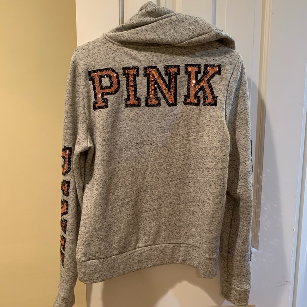 Victoria’s Secret PINK zip up hoodie size small